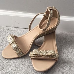 J.Crew Glitter Sandals